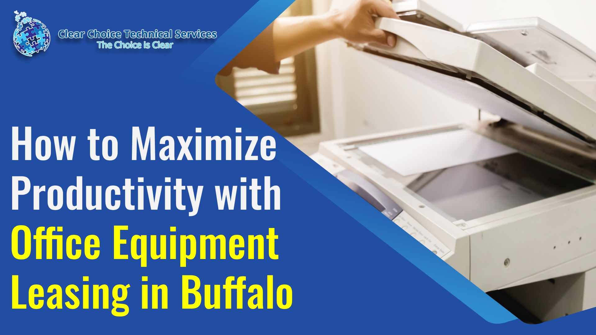 Read more about the article How to Maximize Productivity with Office Equipment Leasing in Buffalo